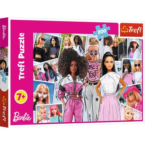 Trefl Puzzle Puzzle - "200" - W świecie Barbie Trefl 13301