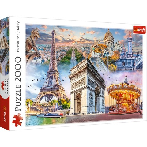 Trefl Puzzle Puzzle - 2000 - Weekend w Paryżu 27125 Trefl Puzzle Puzzle - 2000 - Weekend w Paryżu 27125