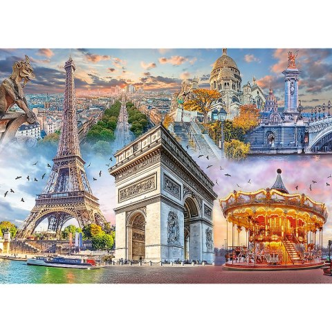 Trefl Puzzle Puzzle - 2000 - Weekend w Paryżu 27125 Trefl Puzzle Puzzle - 2000 - Weekend w Paryżu 27125