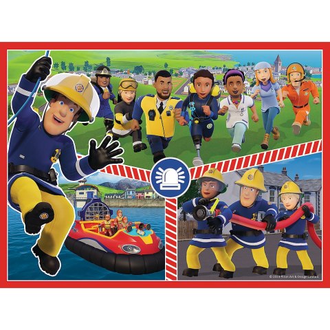 Trefl Puzzle Puzzle - 2w1 + memos - Drużyna Strażaka Sama Trefl 93334 Trefl Puzzle Puzzle - 2w1 + memos - Drużyna Strażaka Sama Trefl 93334