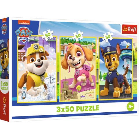 Trefl Puzzle Puzzle - 3x50 - Nasze pieski Trefl 34878 Trefl Puzzle Puzzle - 3x50 - Nasze pieski Trefl 34878
