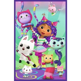 Trefl Puzzle Puzzle 3x80 - Kolorowe dni Gabby Trefl 34882