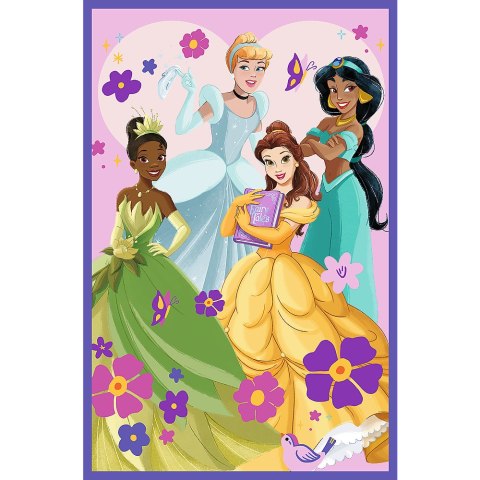 Trefl Puzzle Puzzle - 3x80 - Księżniczki przyjaciółki - Disney Princess Trefl 34884 Trefl Puzzle Puzzle - 3x80 - Księżniczki przyjaciółki - Disney Princess Trefl 34884