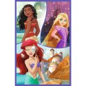 Trefl Puzzle Puzzle - 3x80 - Księżniczki przyjaciółki - Disney Princess Trefl 34884