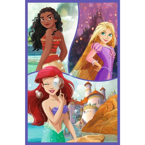Trefl Puzzle Puzzle - 3x80 - Księżniczki przyjaciółki - Disney Princess Trefl 34884 Trefl Puzzle Puzzle - 3x80 - Księżniczki przyjaciółki - Disney Princess Trefl 34884