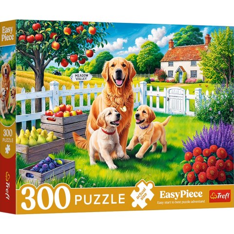 Trefl Puzzle Puzzle - 300 EasyPiece - Pieski na wsi Trefl 23101 Trefl Puzzle Puzzle - 300 EasyPiece - Pieski na wsi Trefl 23101