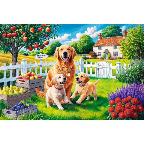 Trefl Puzzle Puzzle - 300 EasyPiece - Pieski na wsi Trefl 23101 Trefl Puzzle Puzzle - 300 EasyPiece - Pieski na wsi Trefl 23101