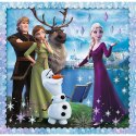 Trefl Puzzle Puzzle 3w1 Kraina Lodu Magiczna opowieść Trefl 34853