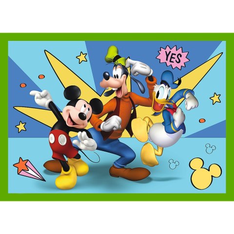 Trefl Puzzle Puzzle - "4w1 (12, 15, 20, 24)" - Wśród przyjaciół Myszka Miki Trefl 34616 Trefl Puzzle Puzzle - "4w1 (12, 15, 20, 24)" - Wśród przyjaciół Myszka Miki Trefl 34616