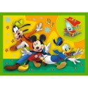 Trefl Puzzle Puzzle - "4w1 (12, 15, 20, 24)" - Wśród przyjaciół Myszka Miki Trefl 34616