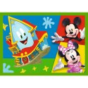 Trefl Puzzle Puzzle - "4w1 (12, 15, 20, 24)" - Wśród przyjaciół Myszka Miki Trefl 34616