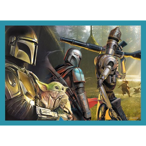 Trefl Puzzle Puzzle - "4w1" - Mandalorian Trefl 34397 Trefl Puzzle Puzzle - "4w1" - Mandalorian Trefl 34397