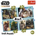 Trefl Puzzle Puzzle - "4w1" - Mandalorian Trefl 34397