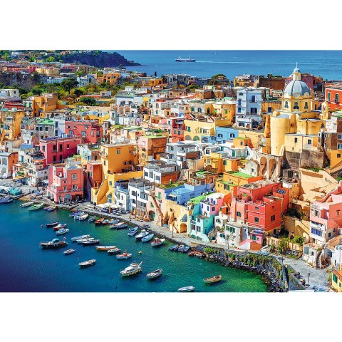 Trefl Puzzle Puzzle - 500 - Procida, Kampania, Włochy Trefl 37477 Trefl Puzzle Puzzle - 500 - Procida, Kampania, Włochy Trefl 37477