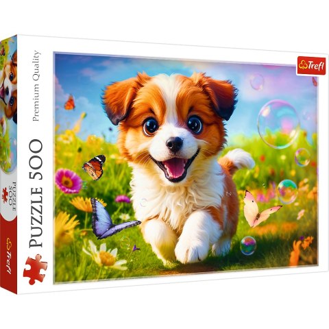 Trefl Puzzle Puzzle - 500 - Wesoły piesek Trefl 37524 Trefl Puzzle Puzzle - 500 - Wesoły piesek Trefl 37524