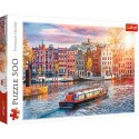 Trefl Puzzle Puzzle 500 el. Amsterdam, Holandia Trefl 37428
