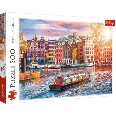 Trefl Puzzle Puzzle 500 el. Amsterdam, Holandia Trefl 37428 Trefl Puzzle Puzzle 500 el. Amsterdam, Holandia Trefl 37428