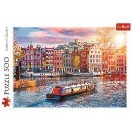 Trefl Puzzle Puzzle 500 el. Amsterdam, Holandia Trefl 37428