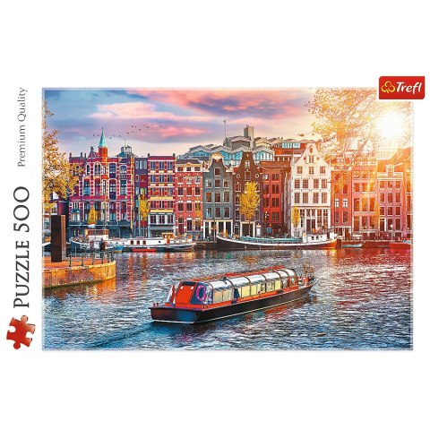 Trefl Puzzle Puzzle 500 el. Amsterdam, Holandia Trefl 37428 Trefl Puzzle Puzzle 500 el. Amsterdam, Holandia Trefl 37428