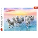 Trefl Puzzle Puzzle 500 el. Białe konie w galopie Trefl 37289