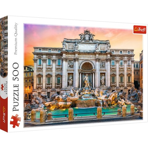 Trefl Puzzle Puzzle 500 el. Fontanna di Trevi, Rzym Trefl 37292