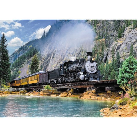 Trefl Puzzle Puzzle 500 el. Górski pociąg Trefl 37379 Trefl Puzzle Puzzle 500 el. Górski pociąg Trefl 37379