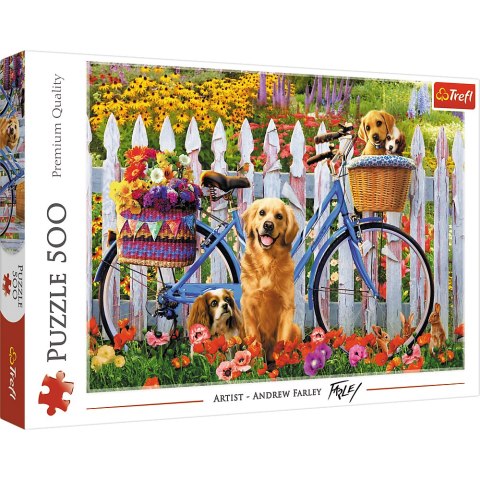 Trefl Puzzle Puzzle 500 el. Pieska przygoda Trefl 37450 Trefl Puzzle Puzzle 500 el. Pieska przygoda Trefl 37450