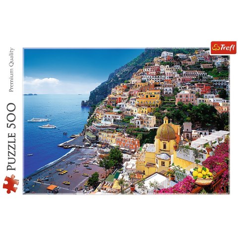 Trefl Puzzle Puzzle 500 el. Positano, Wybrzeże Amalfickie, Włochy Trefl 37145 Trefl Puzzle Puzzle 500 el. Positano, Wybrzeże Amalfickie, Włochy Trefl 37145
