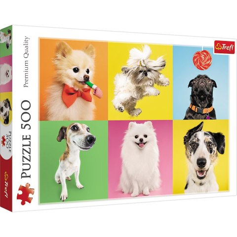 Trefl Puzzle Puzzle 500 el. Psy Trefl 37378 Trefl Puzzle Puzzle 500 el. Psy Trefl 37378