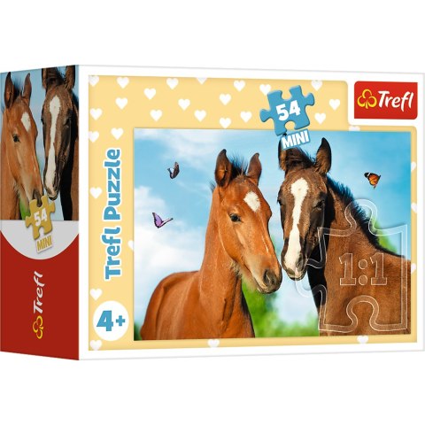 Trefl Puzzle Puzzle - 54 mini - Urocze zwierzątka - Trefl 54195 Trefl Puzzle Puzzle - 54 mini - Urocze zwierzątka - Trefl 54195