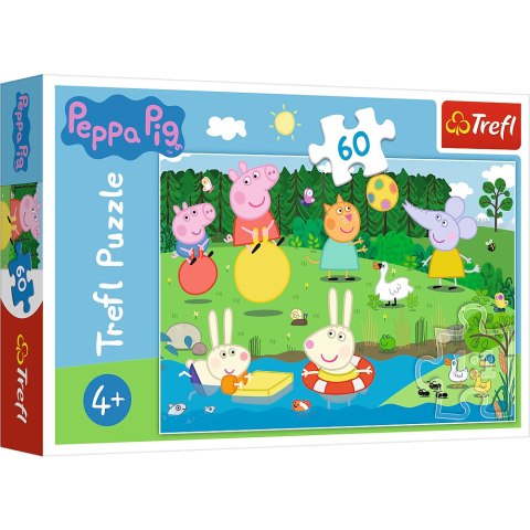 Trefl Puzzle Puzzle - 60 - Wakacyjna zabawa - Peppa Pig 17326 Trefl Puzzle Puzzle - 60 - Wakacyjna zabawa - Peppa Pig 17326