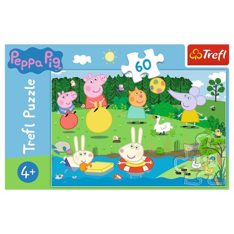 Trefl Puzzle Puzzle - 60 - Wakacyjna zabawa - Peppa Pig 17326 Trefl Puzzle Puzzle - 60 - Wakacyjna zabawa - Peppa Pig 17326
