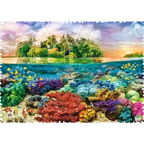 Trefl Puzzle Puzzle - 600 Crazy Shapes - Tropikalna wyspa 11113 Trefl Puzzle Puzzle - 600 Crazy Shapes - Tropikalna wyspa 11113