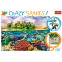 Trefl Puzzle Puzzle - 600 Crazy Shapes - Tropikalna wyspa 11113