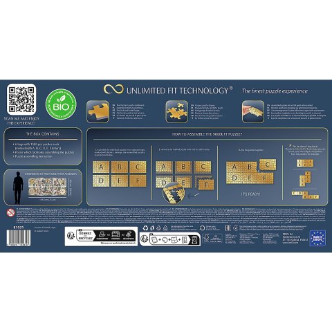 Trefl Puzzle Puzzle - "9000 UFT" - Ancient Celestial Maps Trefl 81031 Trefl Puzzle Puzzle - "9000 UFT" - Ancient Celestial Maps Trefl 81031
