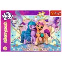 Trefl Puzzle Puzzle Glitter 100 el. My Little Pony Błyszczące kucyki Trefl 14831
