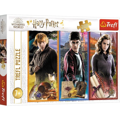 Trefl Puzzle Puzzle Harry Potter 200 el. W świecie magii i czarów Trefl 13277 Trefl Puzzle Puzzle Harry Potter 200 el. W świecie magii i czarów Trefl 13277