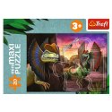 Trefl Puzzle Puzzle - miniMaxi - Poznaj świat dinozaurów - Trefl 56036