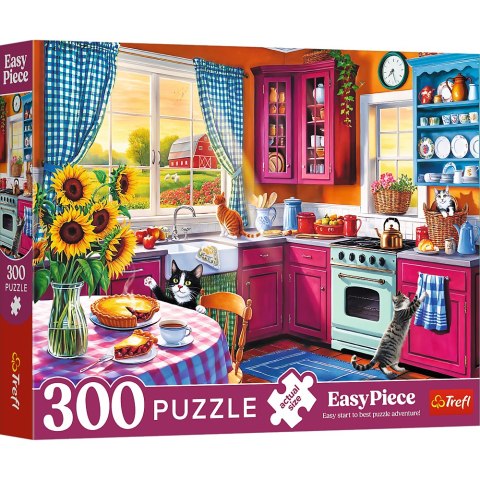 Trefl Puzzle Puzzles - 300 EasyPiece - Poranek w kuchniFSC Mix 70% 23102