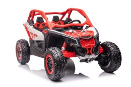 LEAN CARS Auto Na Akumulator Buggy Can-am RS DK-CA001 Czerwone 4x4