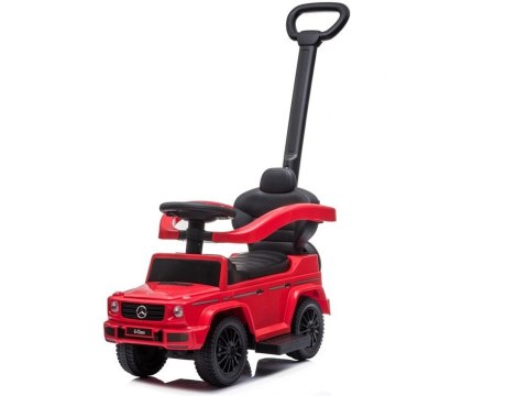 LEAN CARS Jeździk Mercedes G-Class 653 Czerwony z Pchaczem Dźwięk Silnika i Klaksonu LEAN CARS Jeździk Mercedes G-Class 653 Czerwony z Pchaczem Dźwięk Silnika i Klaksonu