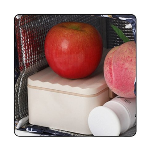 LEAN Torba Termiczna Izolacyjna Śniadaniowa Lunch Bag Różowa 24cm LEAN Torba Termiczna Izolacyjna Śniadaniowa Lunch Bag Różowa 24cm
