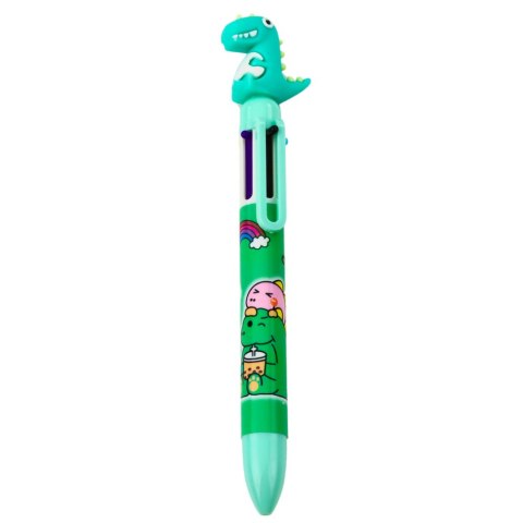LEAN Długopis Figurka Dinozaura Wielokolorowy 0.7mm LEAN Długopis Figurka Dinozaura Wielokolorowy 0.7mm
