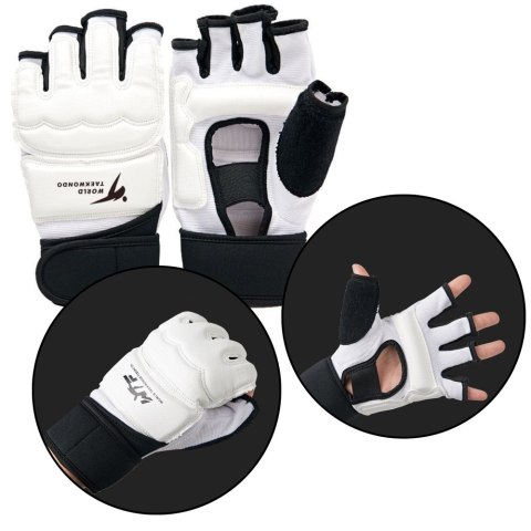LEAN Rękawiczki Sportowe Do Takewondo Etui Białe Rozmiar XS LEAN Rękawiczki Sportowe Do Takewondo Etui Białe Rozmiar XS