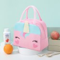 LEAN Torba Termiczna Izolacyjna Śniadaniowa Lunch Bag Jednorożec 23cm