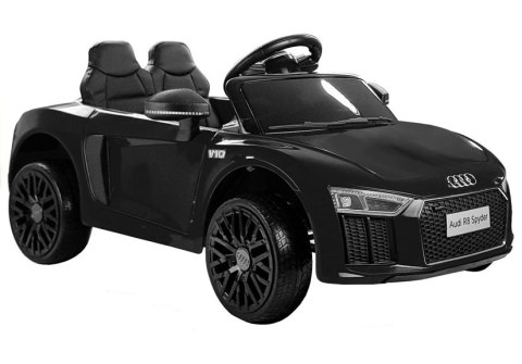 LEAN CARS Auto na Akumulator Audi R8 Spyder Czarny