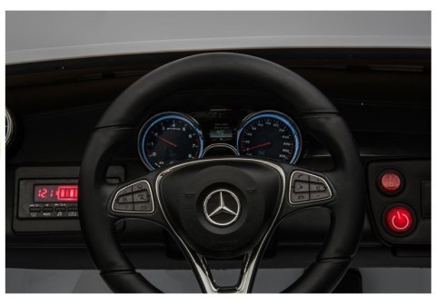 LEAN CARS Auto na Akumulator Mercedes GLC 63S Biały LEAN CARS Auto na Akumulator Mercedes GLC 63S Biały