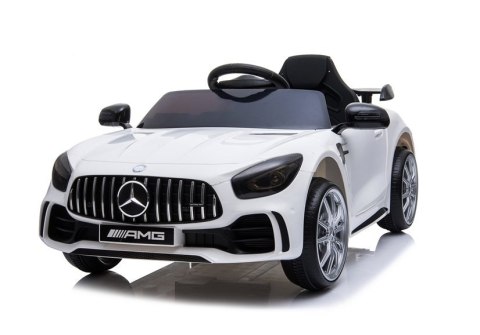 LEAN CARS Auto na Akumulator Mercedes GTR Biały LEAN CARS Auto na Akumulator Mercedes GTR Biały