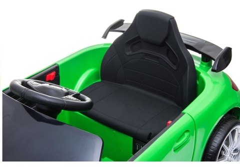 LEAN CARS Auto na Akumulator Mercedes GTR Zielony LEAN CARS Auto na Akumulator Mercedes GTR Zielony