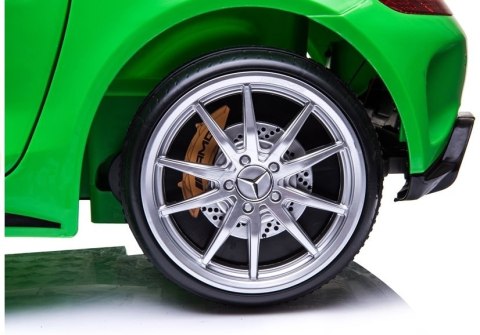 LEAN CARS Auto na Akumulator Mercedes GTR Zielony LEAN CARS Auto na Akumulator Mercedes GTR Zielony